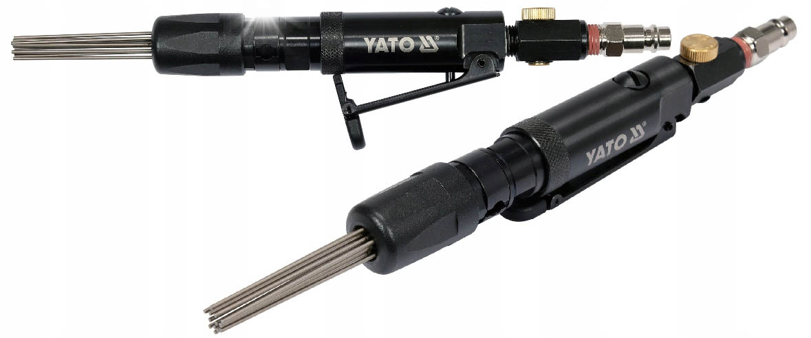 Pneumatické kladivo Yato 13 ihiel 48 l/min 3000 stehien/min