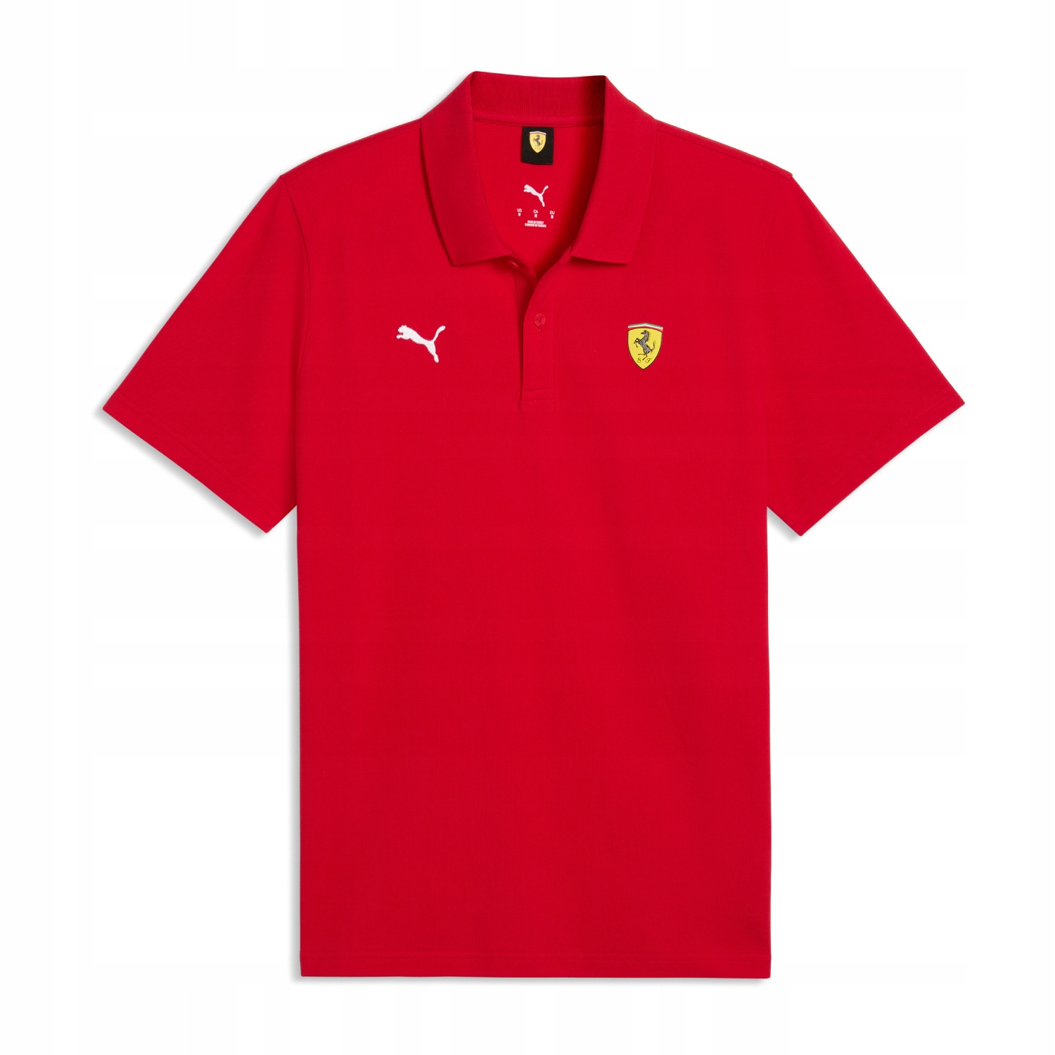 Pánská polokošile Logo červené Ferrari F1 2026 (XL)