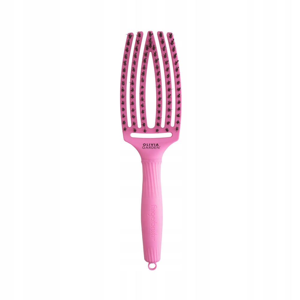Kartáč Olivia Garden FingerBrush Combo M Bubble Pink Růže po zdraví