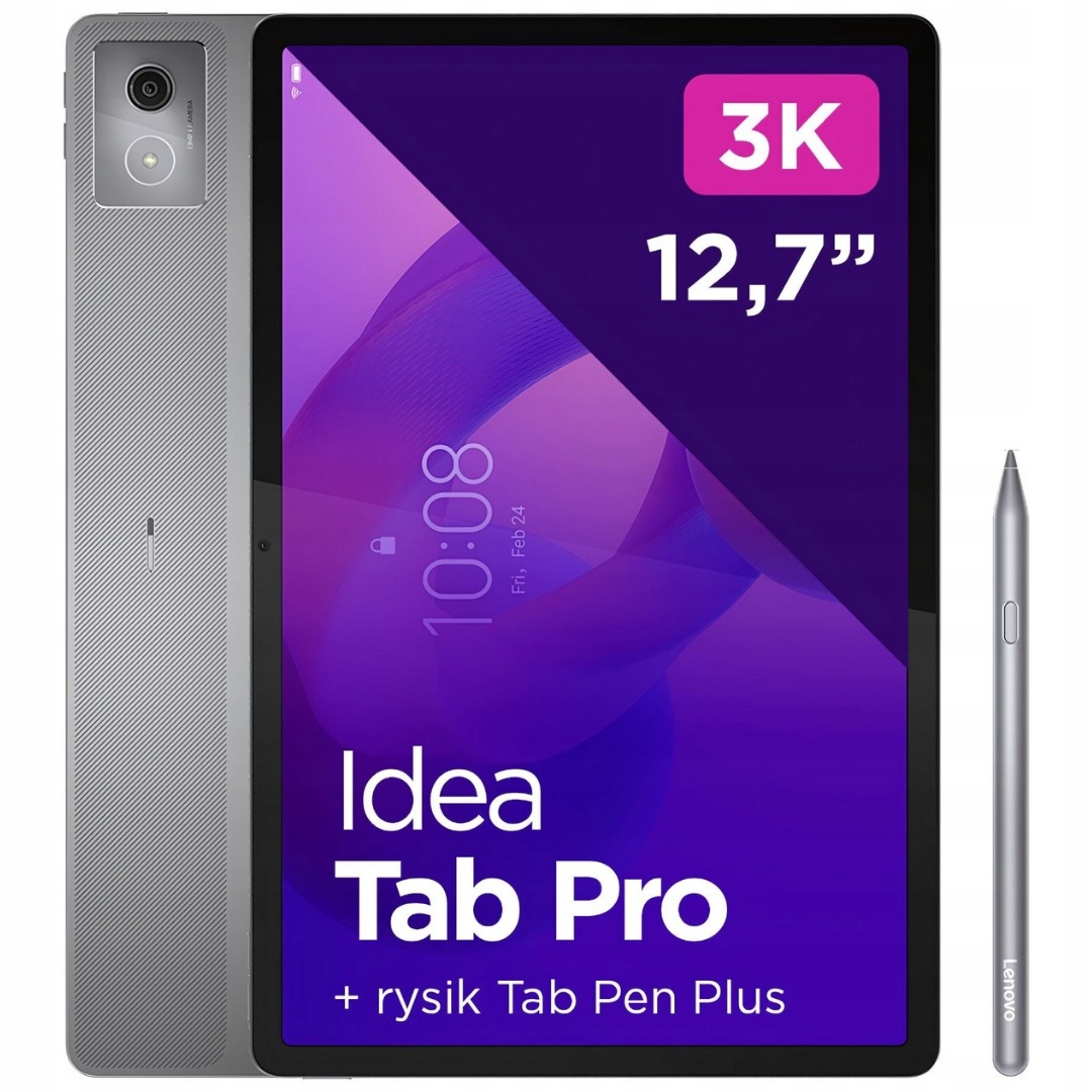 Tablet Lenovo Idea Tab Pro 8GB 256GB 12,7" 3K 2944*1840 Ips 144Hz Dotykové Pero