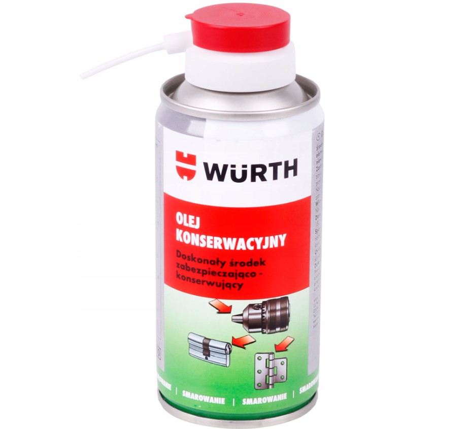 Olej uniwersalny do zamków Wurth Olej konserwacyjny 150 ml 0893051