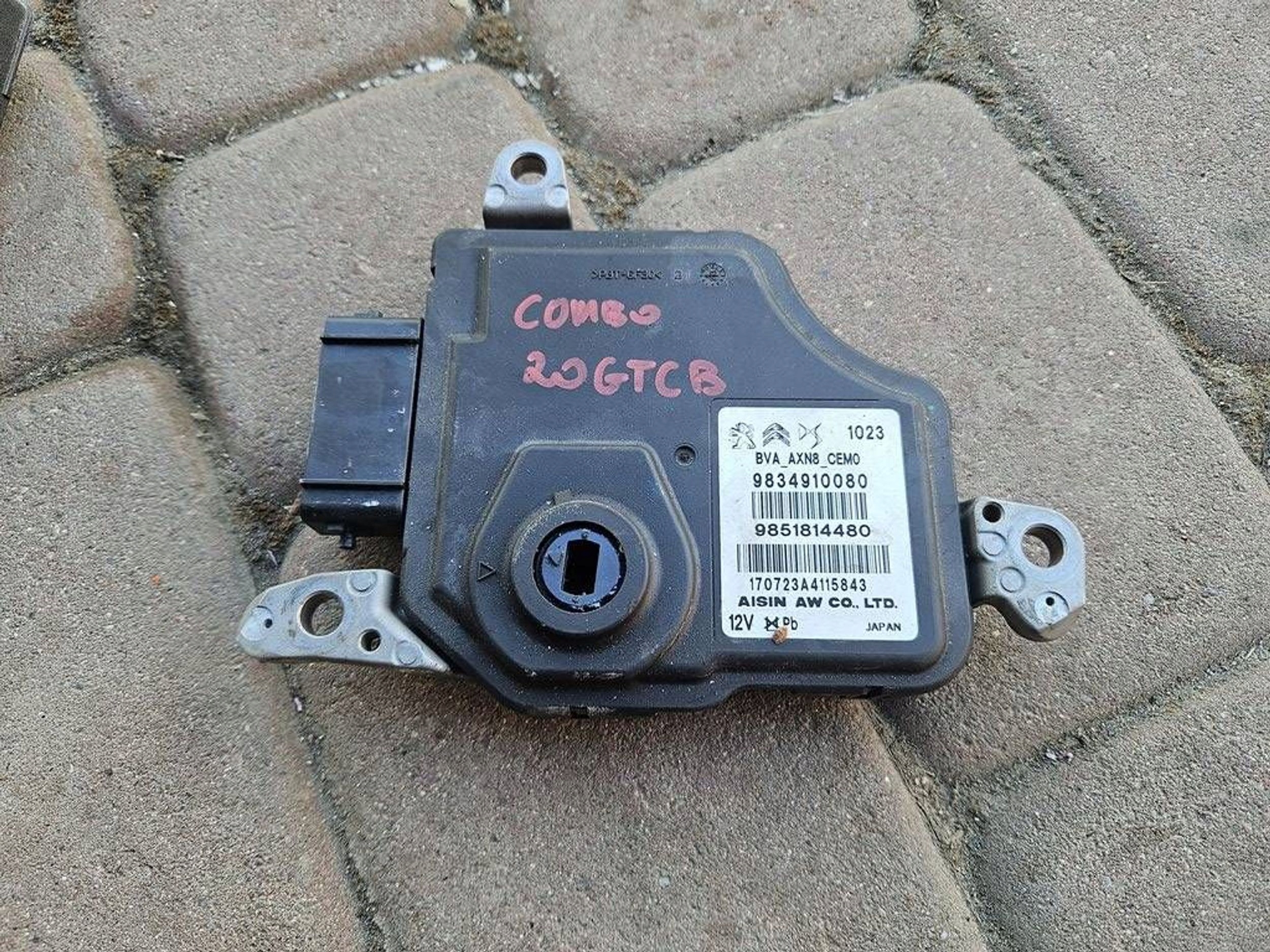 modulo cambio ingranaggi PROACE CITY Berlingo Combo E Rifter 9834910080