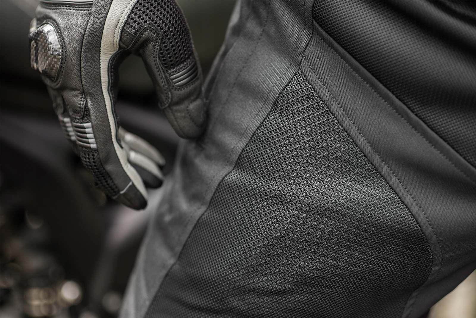 Spodnie motocyklowe letnie SHIMA JET BLACK GRATISY Rozmiar M