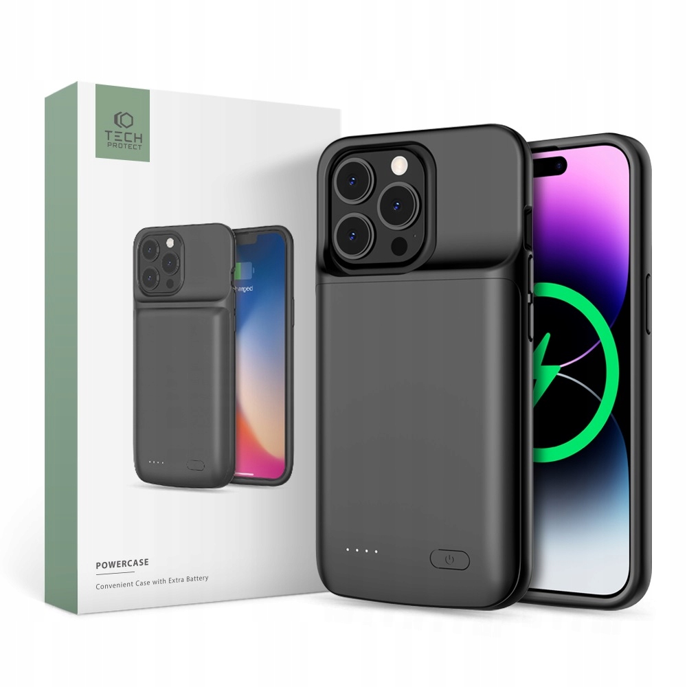 

Power-bank Etui Case Z Baterią Do Iphone 14 Pro