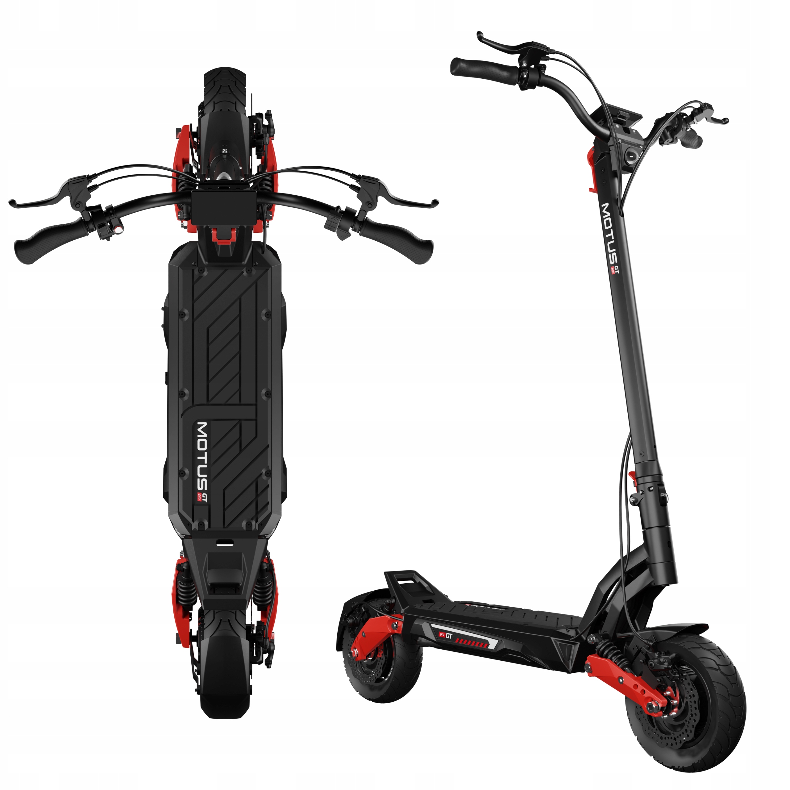 Motus Pro 10 Gt – Elektrické vozidlo 2×1400 W, dosah 80 km, Nfc, 75 km/h