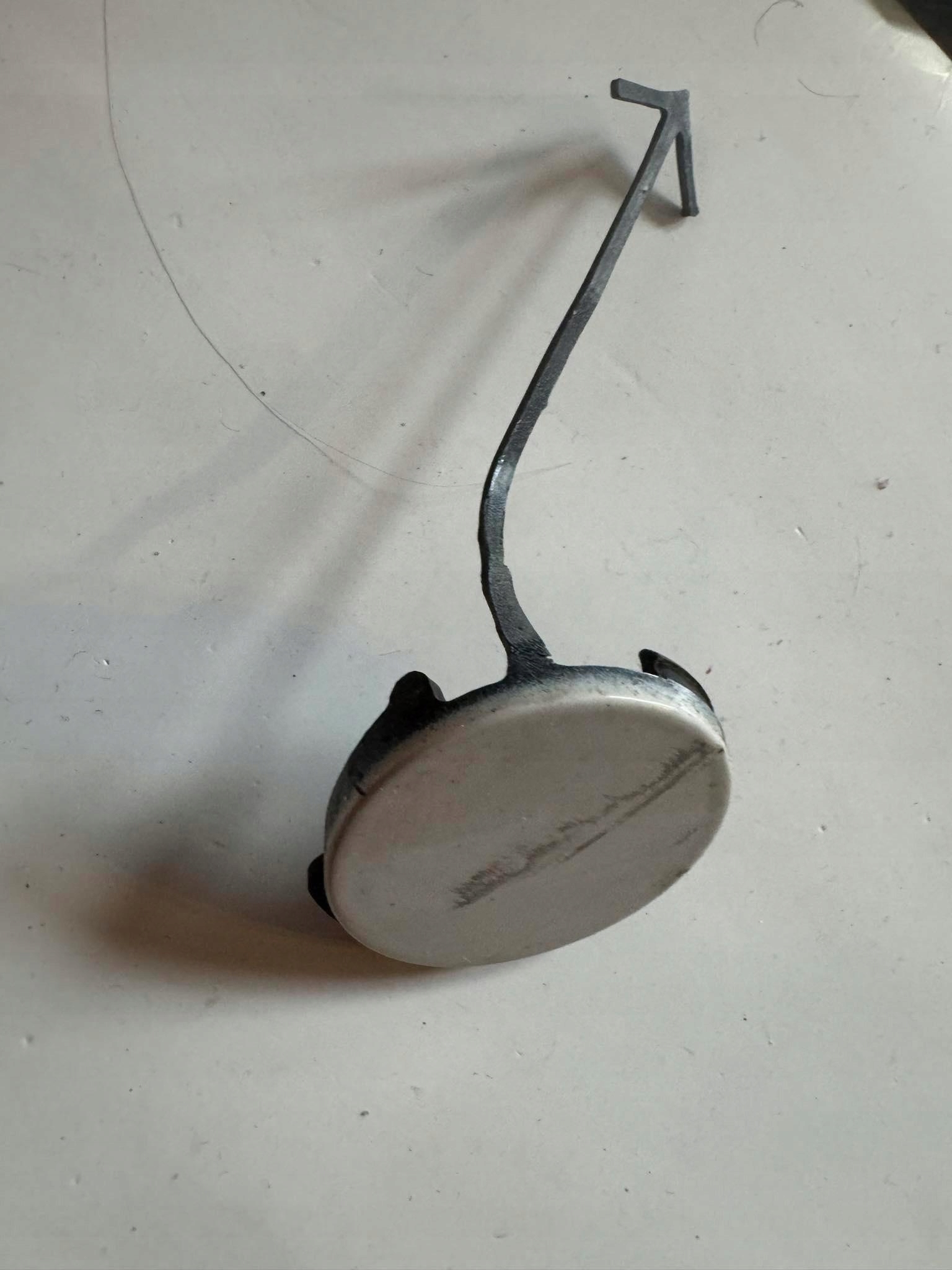 VW GOLF VI plus 10r. -> towing hook cap of a bumper front 5M0807241A