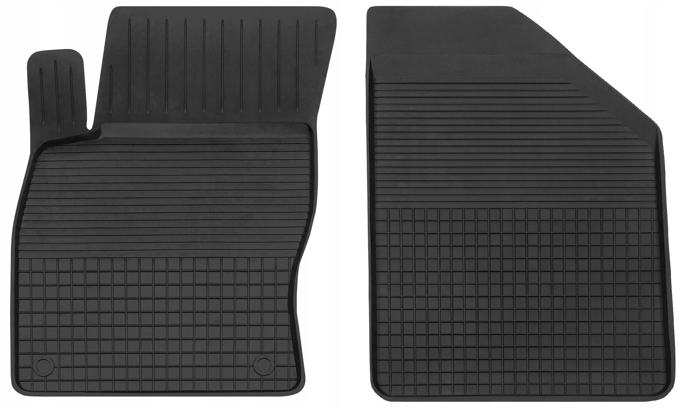 Dywaniki gumowe na przód rant 2 cm do Ford C-max II Grand C-max 2 10-19
