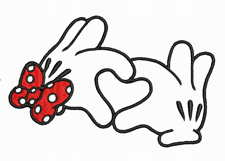 

Naszywka Aplikacja Myszka Miki Disney