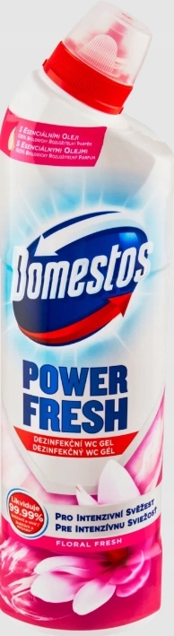 Domestos Power Fresh, Żel do WC Fresh Floral, 700 ml