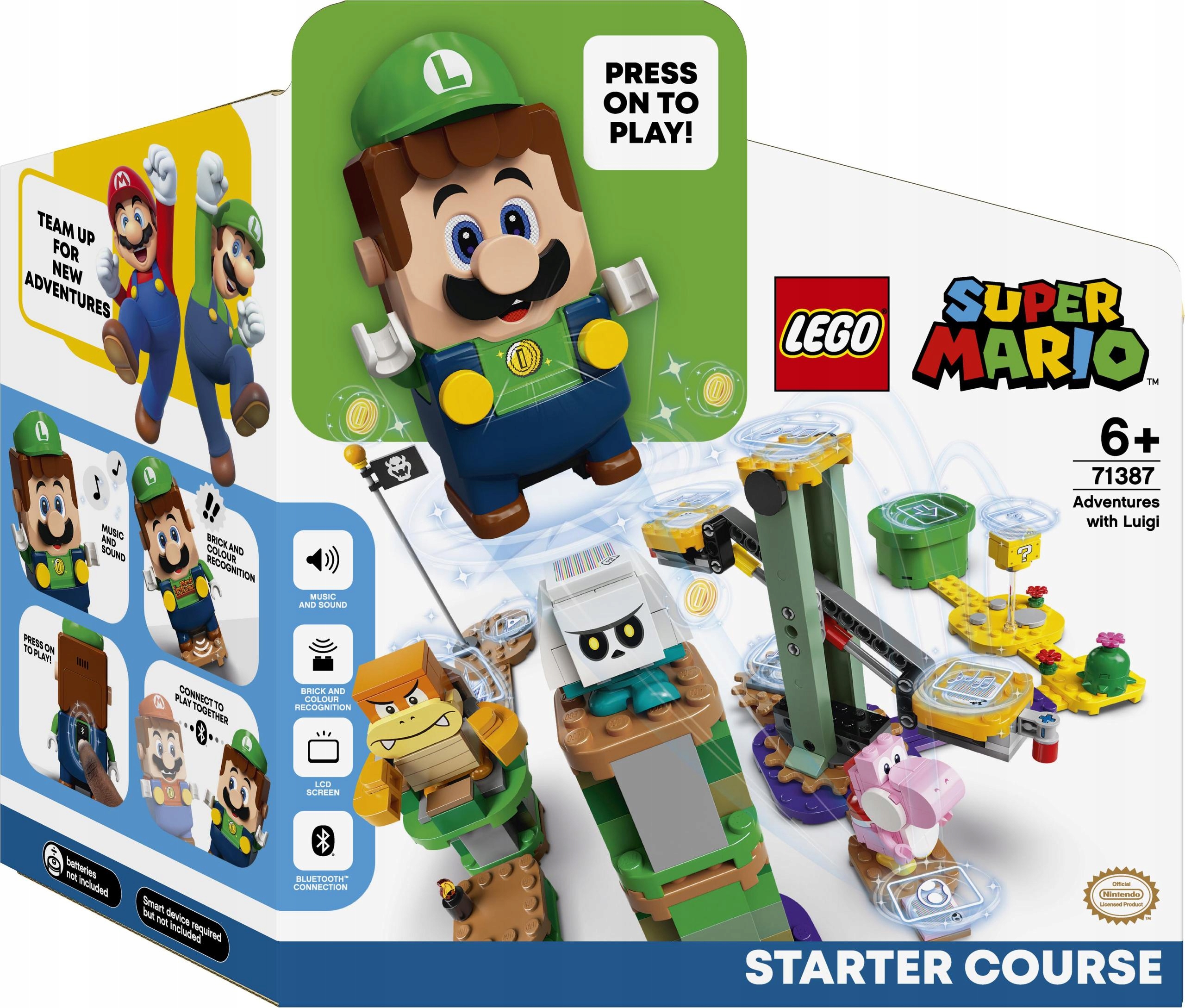 

Lego Mario Przygody z Luigim Starter 71387