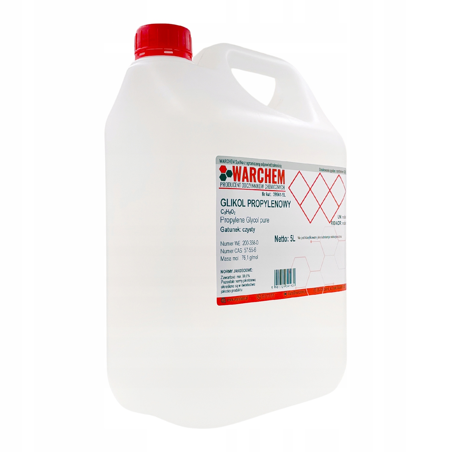 Glikol Propylenowy czysty 5L
