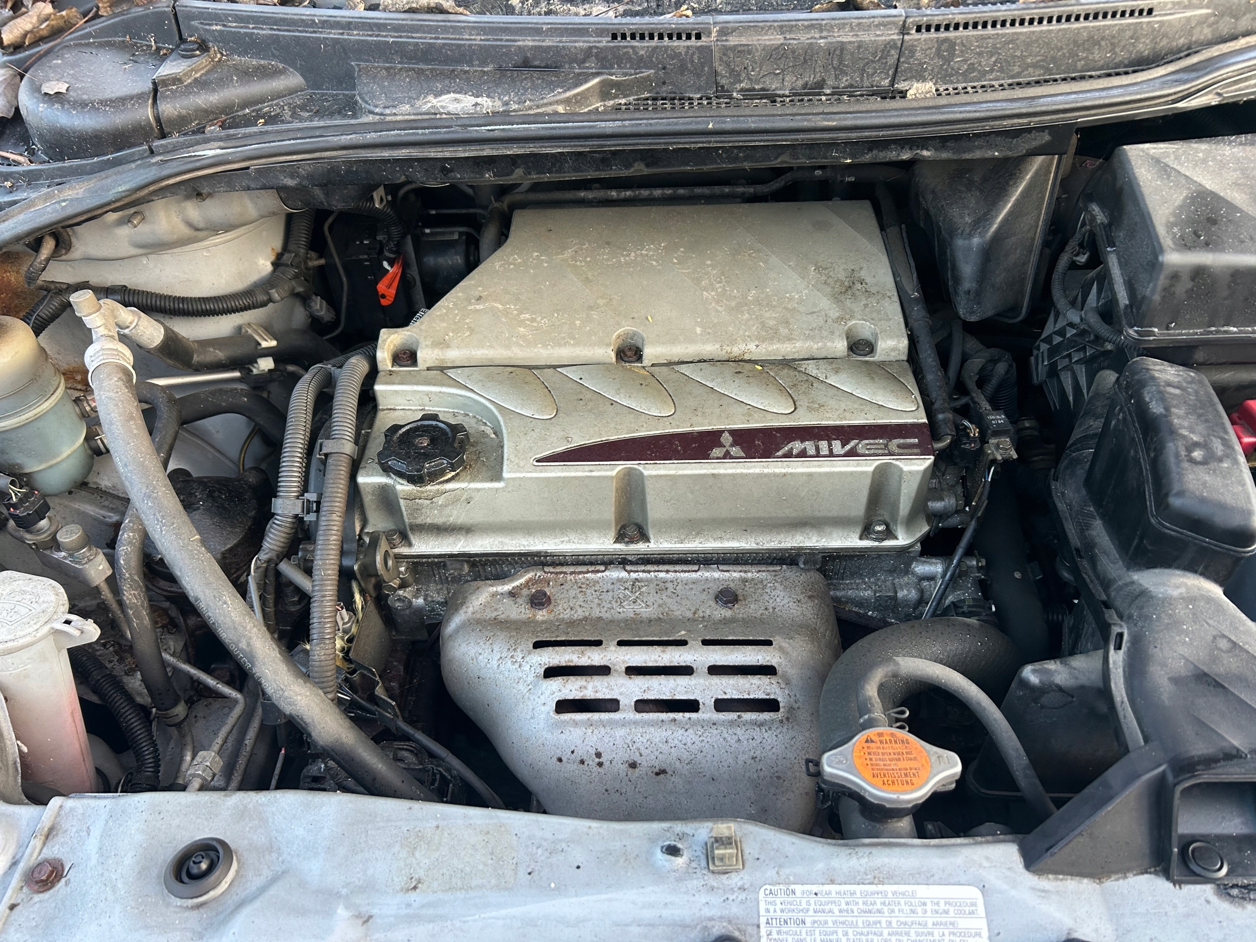 mitsubishi GRANDIS OUTLANDER Двигатель 2.4 4G69 165KM