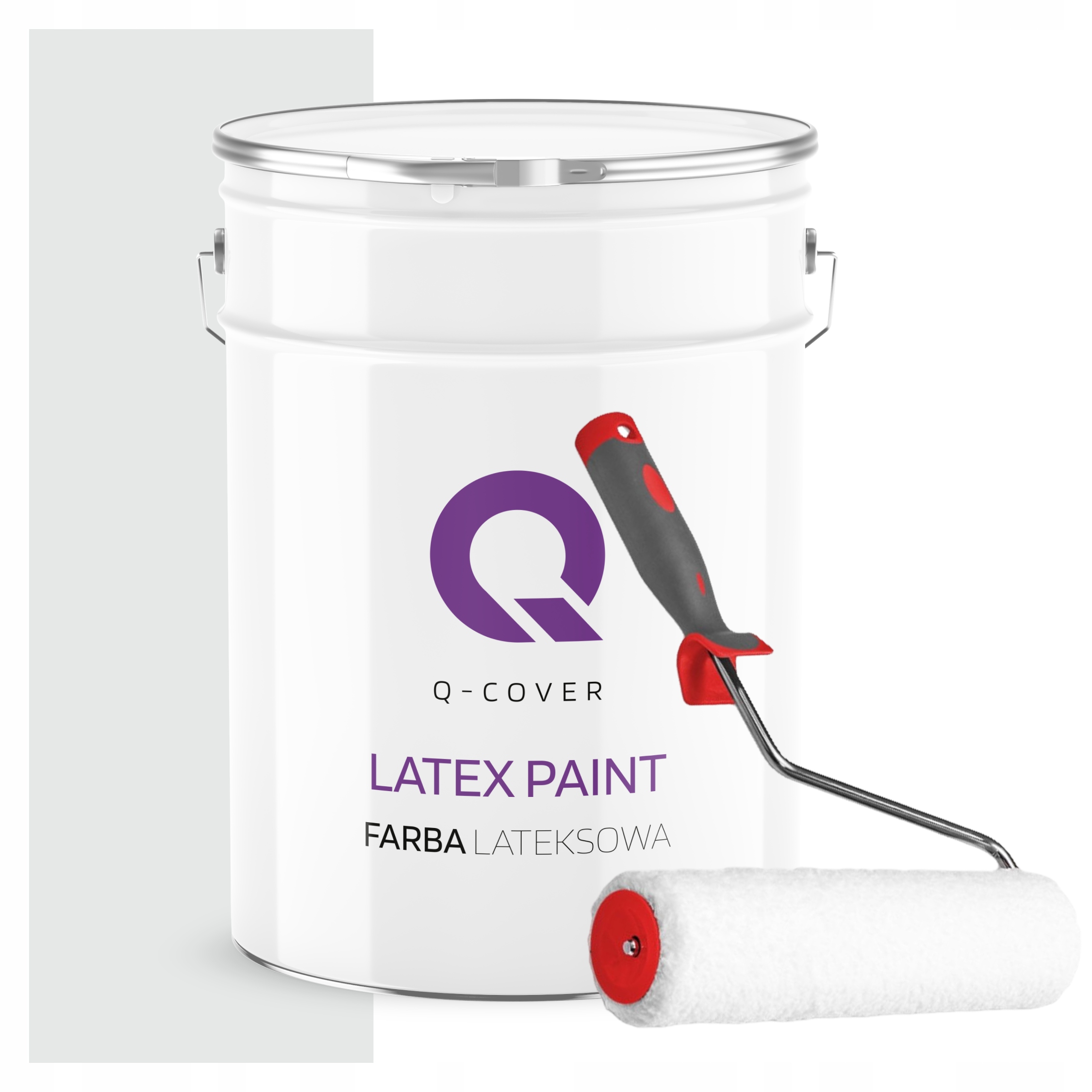 Barva Mat 10 L Bílá, Zlomená Do Šedé Platinové Barvy H0013 Váleček