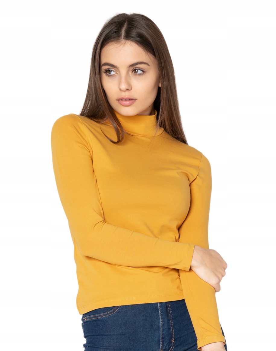 

Półgolf Damski Cienki Sweter Golf 8111-15 r M/L