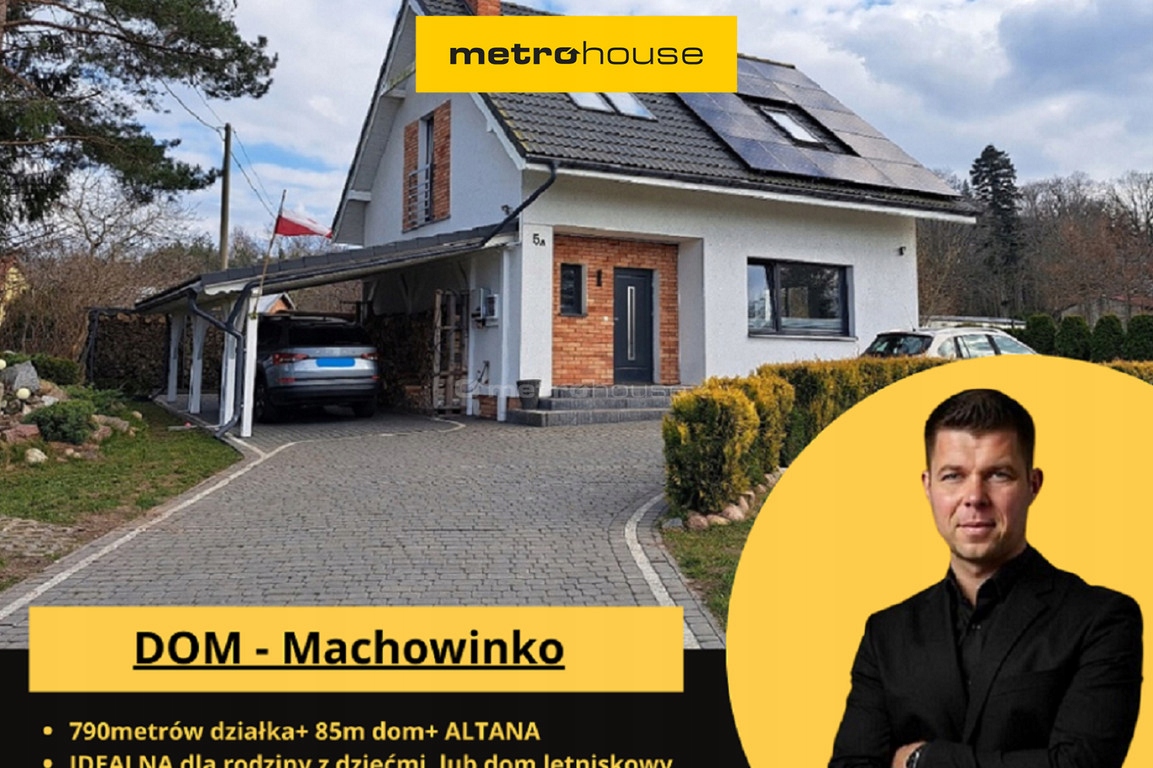 Dom, Machowinko, Ustka, Słupski, 85 m²