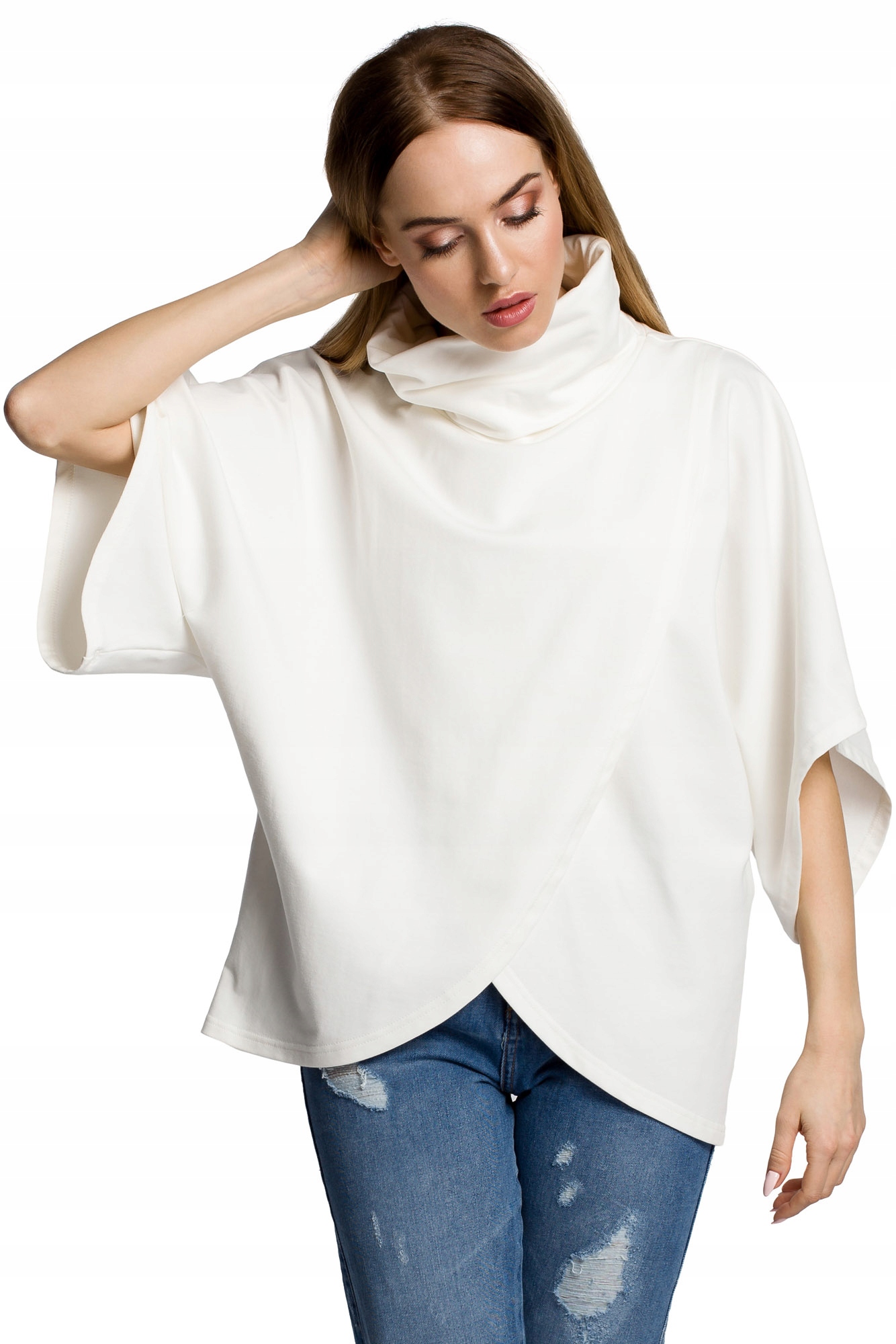 

M372 Bluzka -L/XL- Ecru Moe
