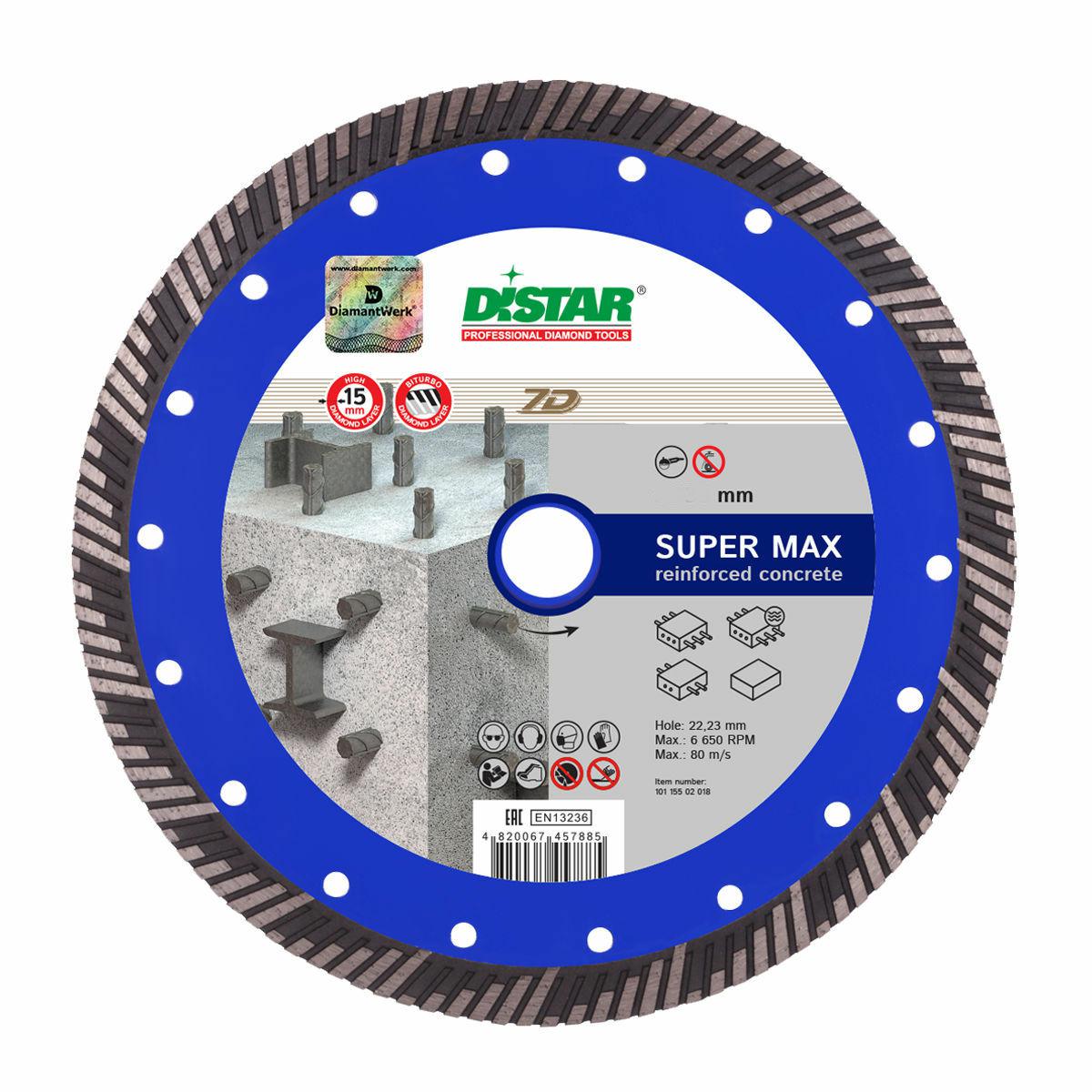 Diamantový Kotouč Pro Řezání Betonu Distar Turbo Max 230 mm