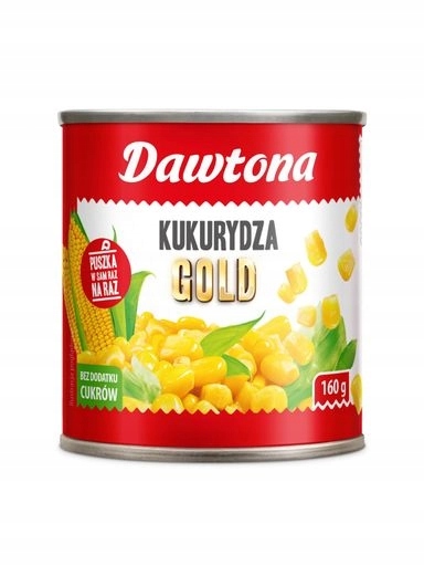 Levně 10 x Kukuřice Gold 150 g Dawtona