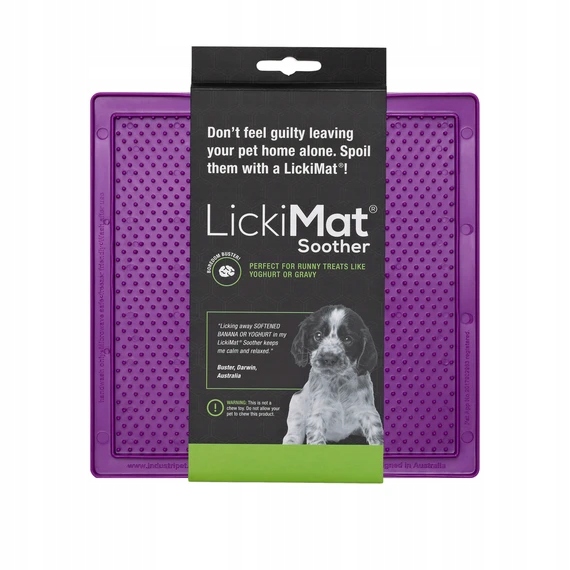 

Mata LickiMat higiena jamy ustnej psa kota 20x20cm