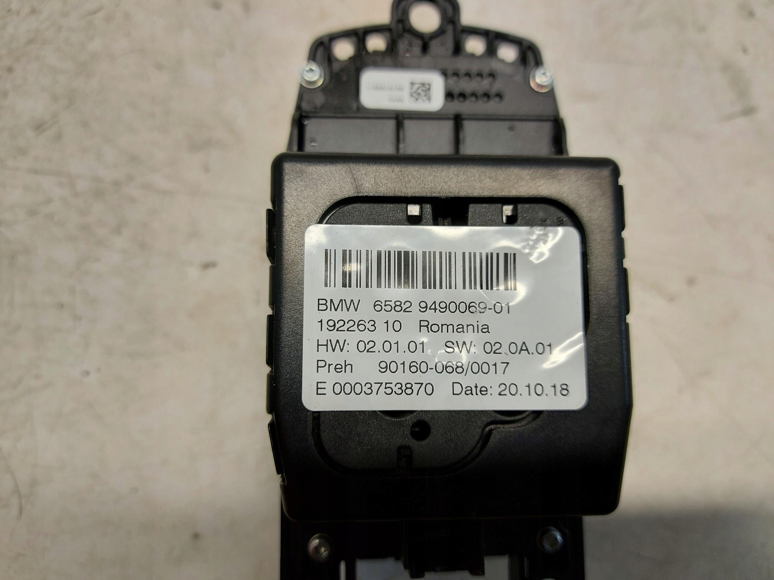 BMW i3 i01 Lci LIFT 2018r Schalter panel IDrive 9490069