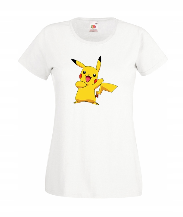 

XXL Koszulka Damska Pokemon Go Pikachu Pokeball