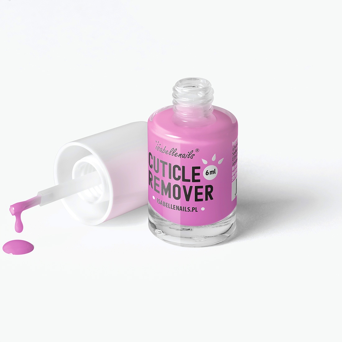 isabellenails CUTICLE REMOVER ZMIĘKCZACZ DO SKÓREK Zapach róża