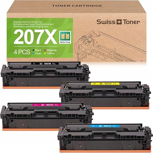 Swiss Toner kompatibilný s Hp 207X W2210X Color Laserjet Pro Mfp
