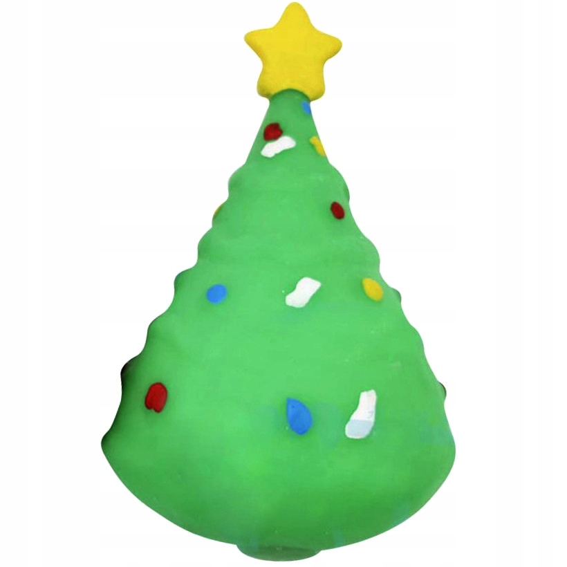 GNIOTEK GUMOWY SQUISHY ŚWIĄTECZNY CHOINKA ŚWIĘTA