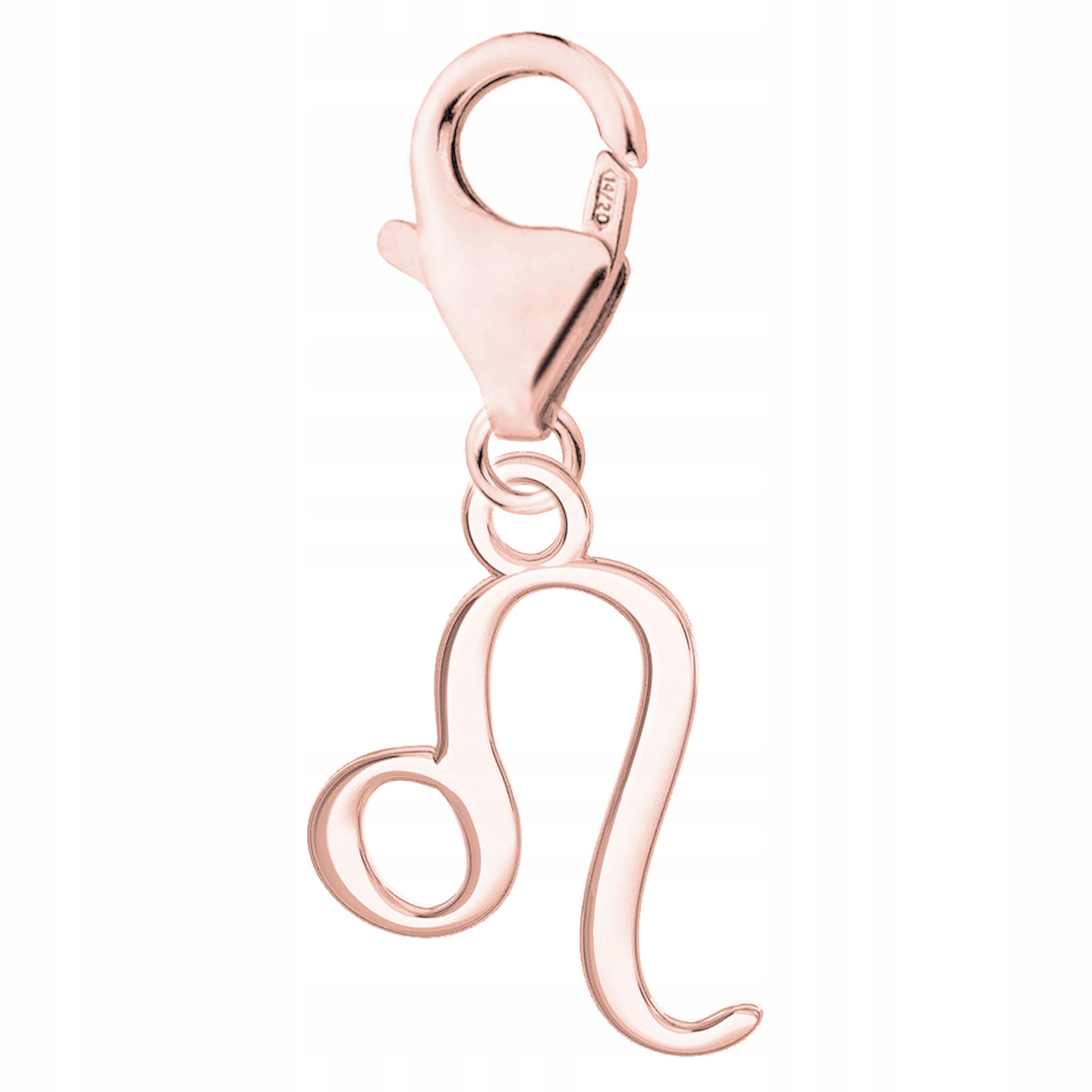 

Zawieszka znak zodiaku Lew różowe złoto 925