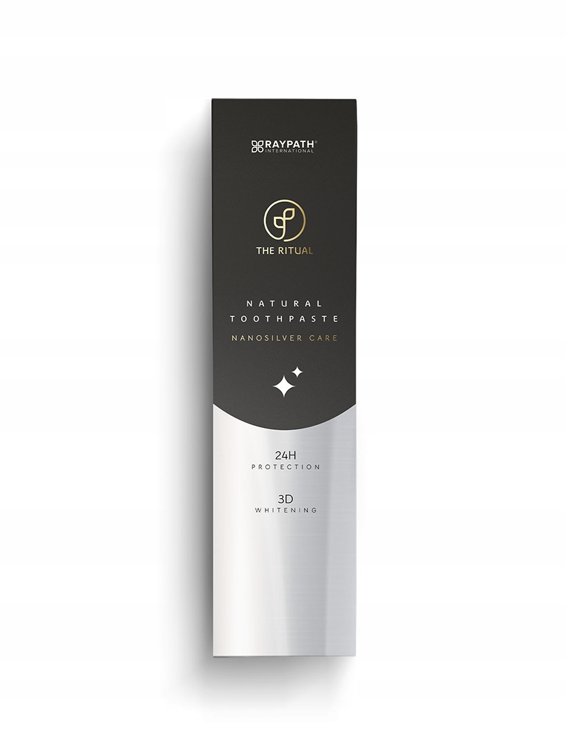 Pasta do zębów z mikrosrerbrem wybielająca 100 ML Raypath Naturalna