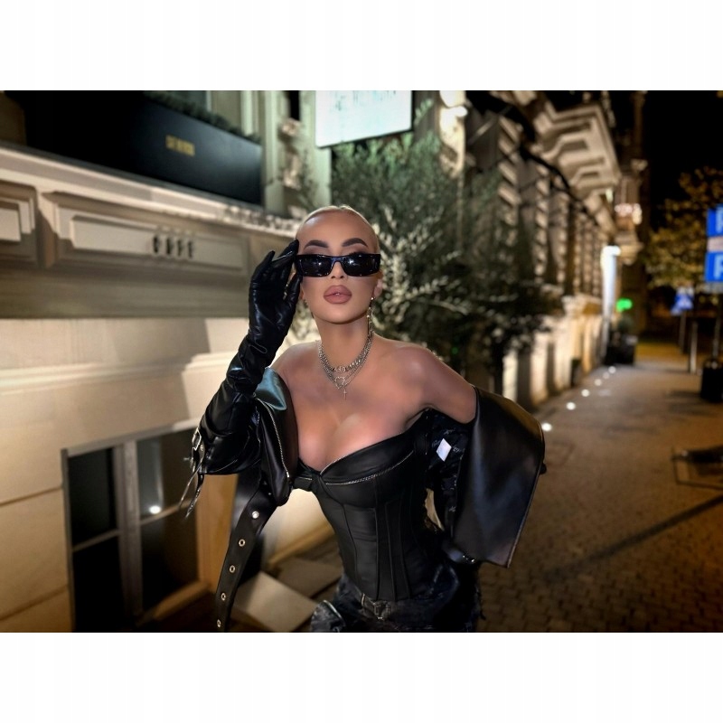 Just Unique Gorset PALOMA czarny r. M/L Model PALOMA