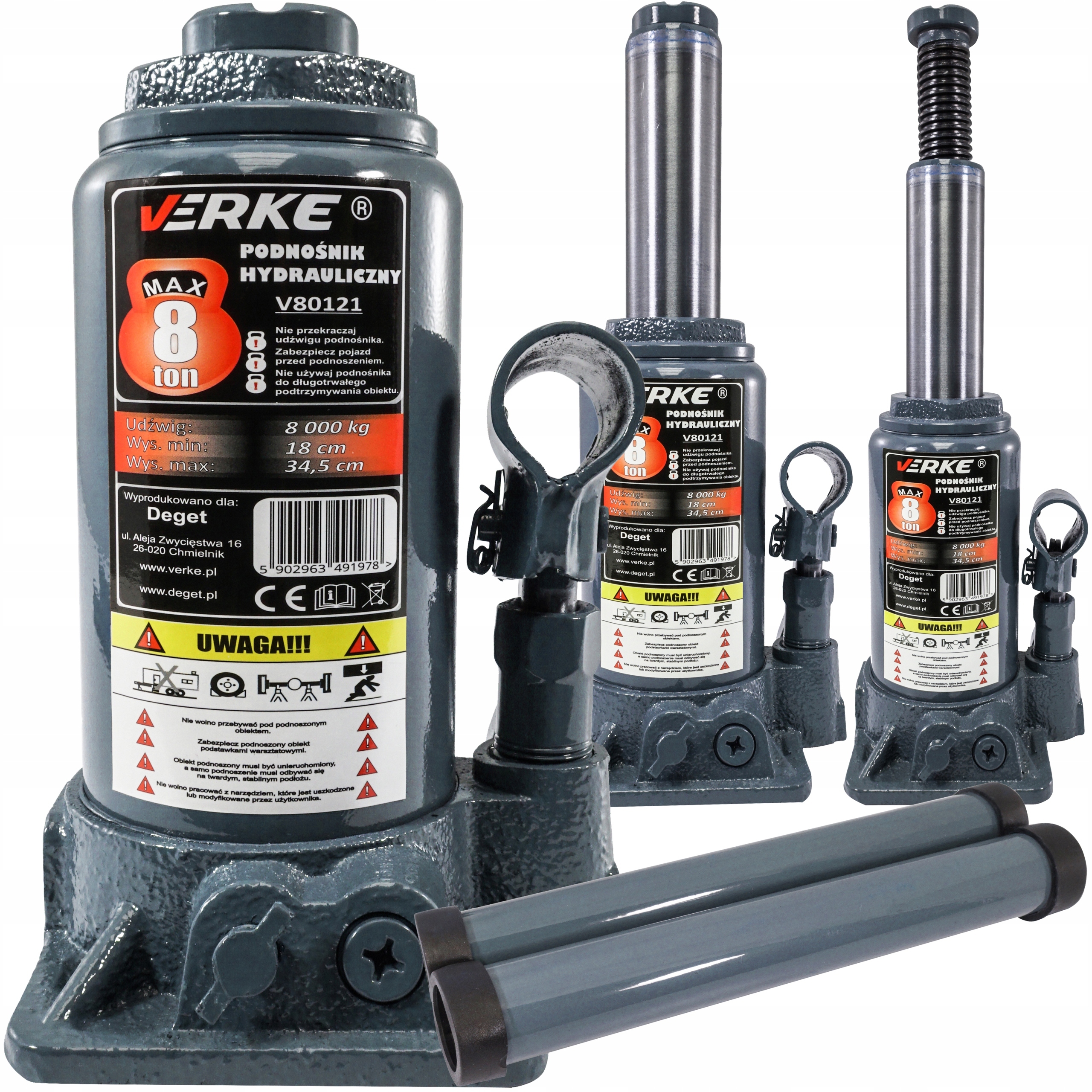 ГІДРАВЛІЧНИЙ ДОМКРАТ ЖАБА ДОМКРАТ 8Т