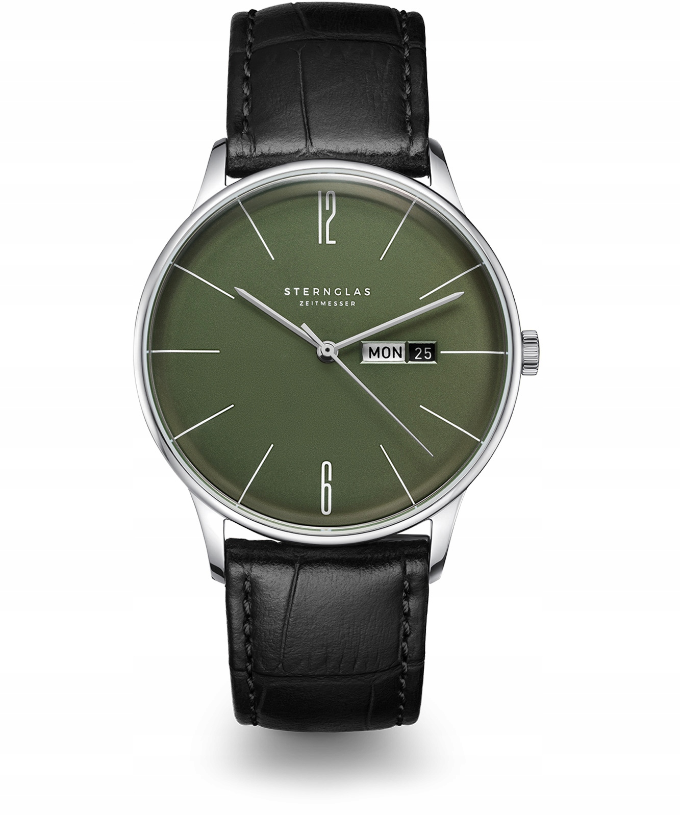 Pánské hodinky Sternglas Berlin Olive Green