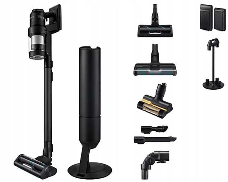 Samsung VS90F40DEK Bespoke Ai Jet Ultra czarny Odkurzacz pionowy