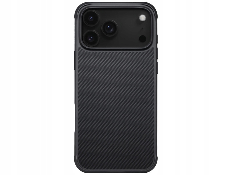 Etui Pitaka Aramid ProGuard MagSafe do Apple iPhone 17 Pro Max Czarno-szary