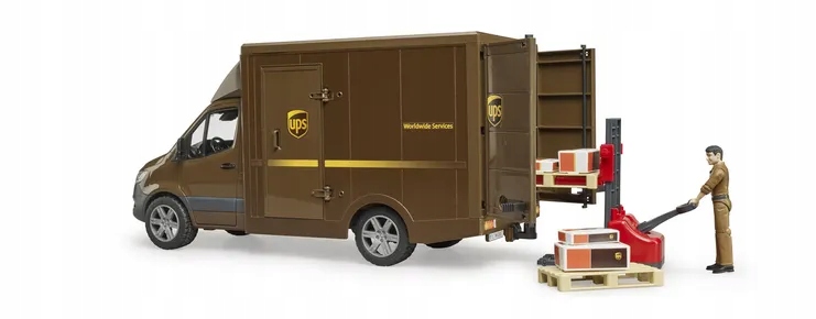 Samochód dostawczy Bruder Mercedes-Benz UPS Model Mercedes-Benz