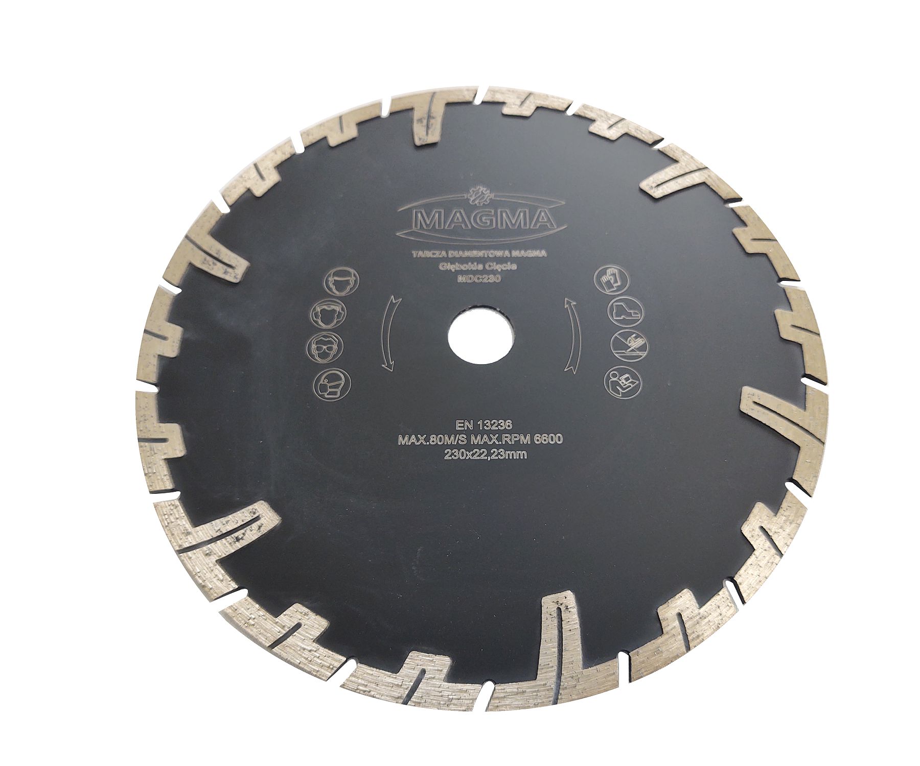 

Tarcza diamentowa do cięcia betonu 230 x 22,23 mm