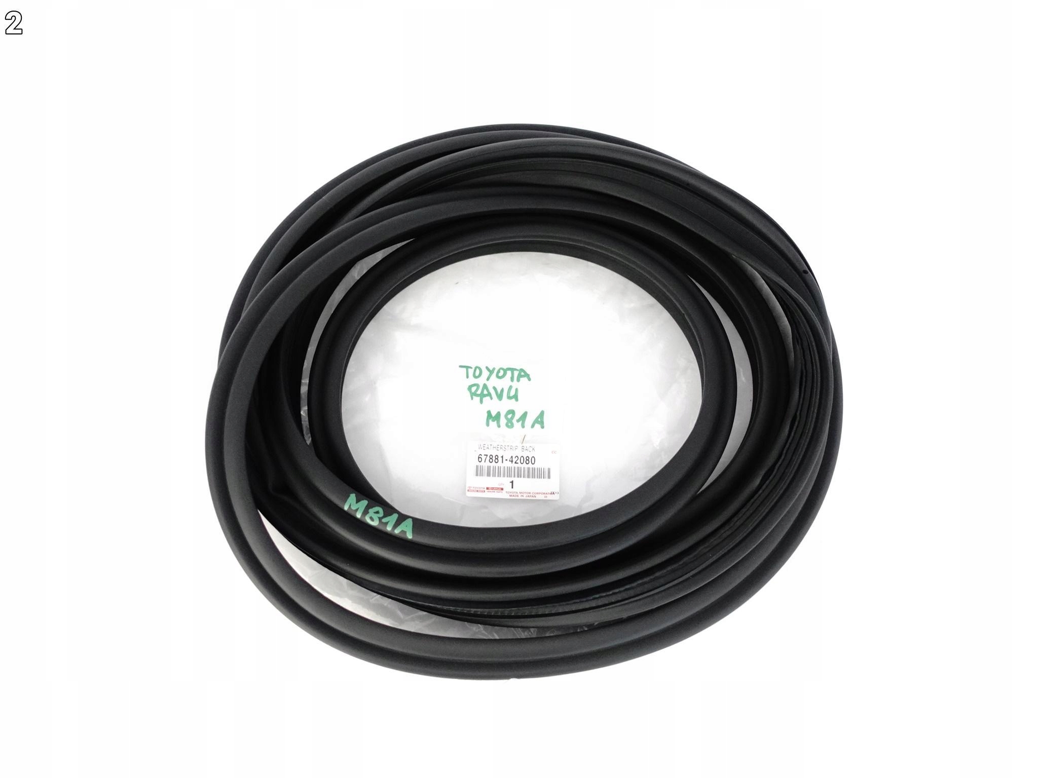 TOYOTA RAV4 PRIME V 5 19- USZCZELKA TYLNEJ KLAPY BAGAŻNIKA Producent części Inny