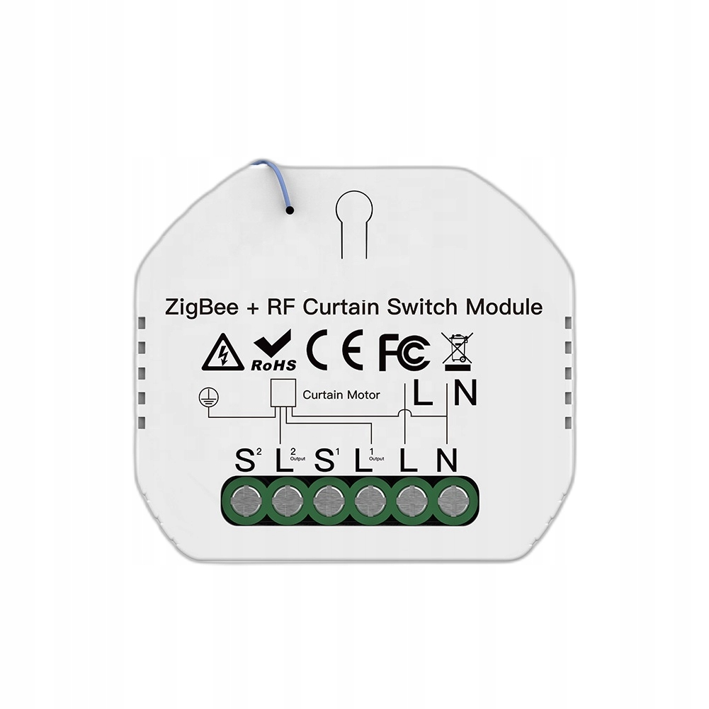 

Sterownik rolet z procentową regulacją zigbee
