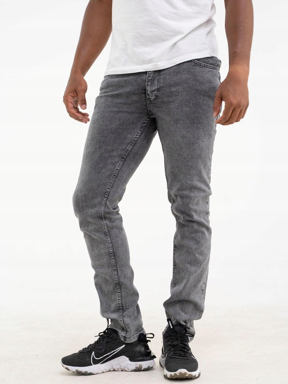 

Spodnie Jeansowe Slim Classic Croll Czarne 36