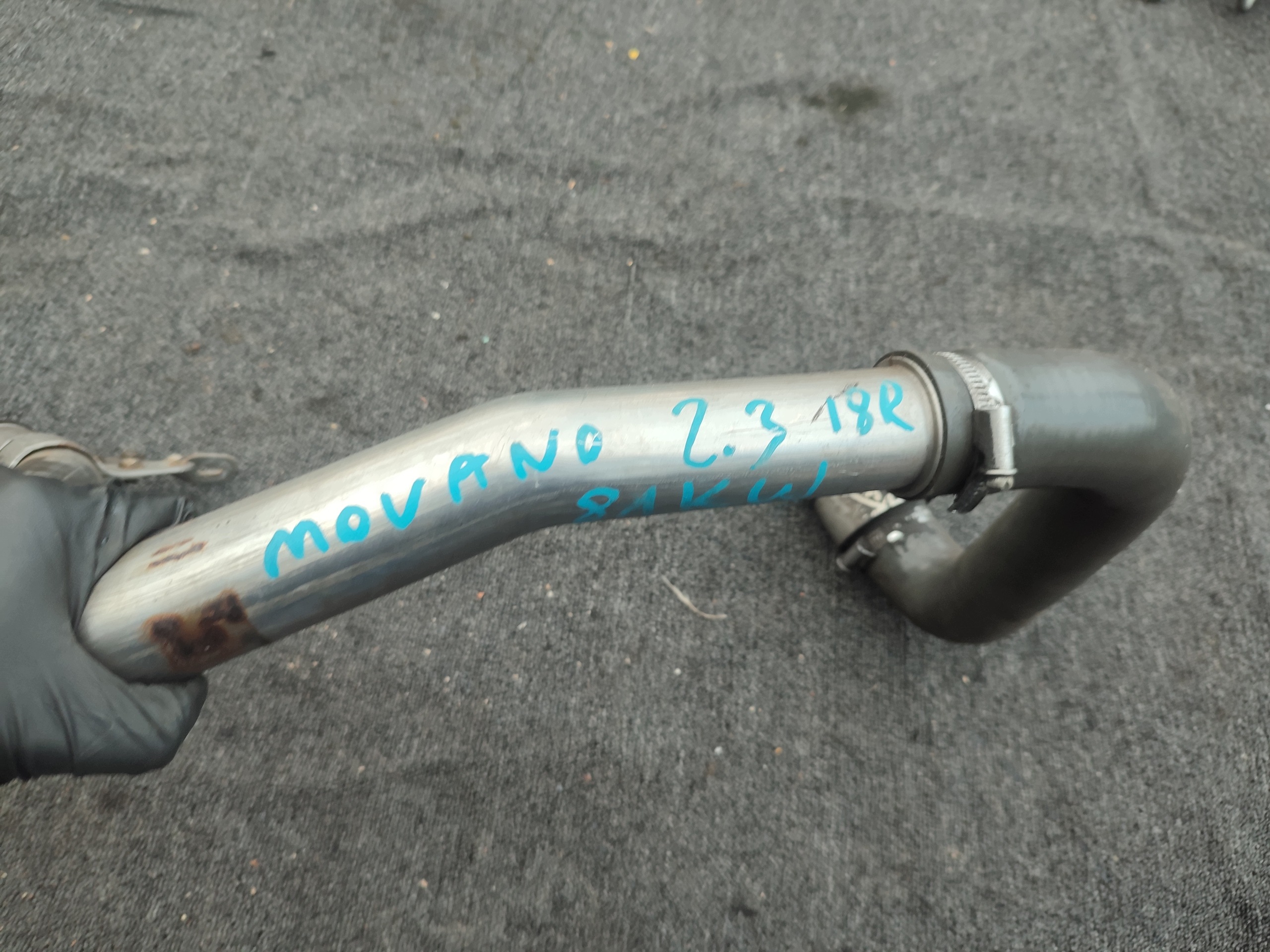 wiring pipe tube Opel Movano 2.3