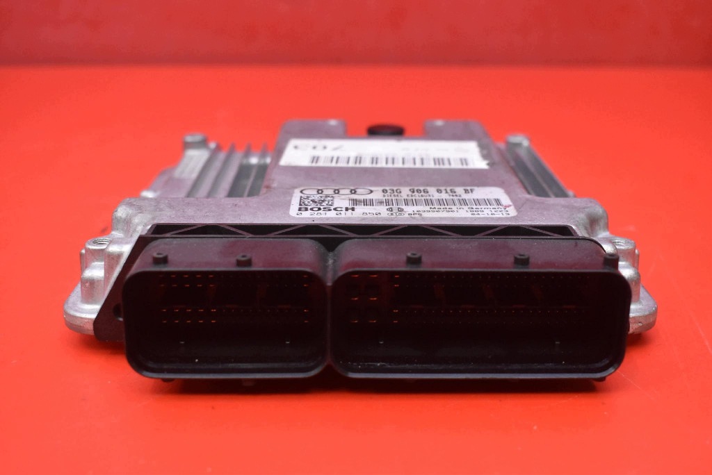 control unit computer of the engine 03G906016BF 0281011850 AUDI A6 C6 2.0 TDI 140 KM