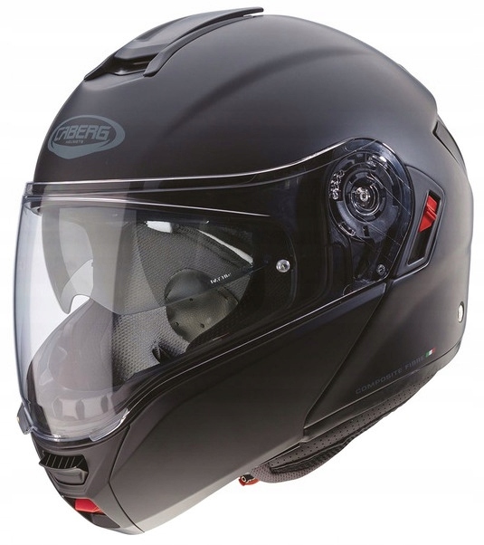 Caberg Levo X Black Matt Motocyklová Prilba, Modulárna Čierna Matná