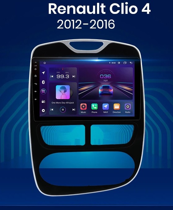 Radio Android 12 RENAULT CLIO 4 GPS WiFi PL 4/64Gb Kod producenta 1445