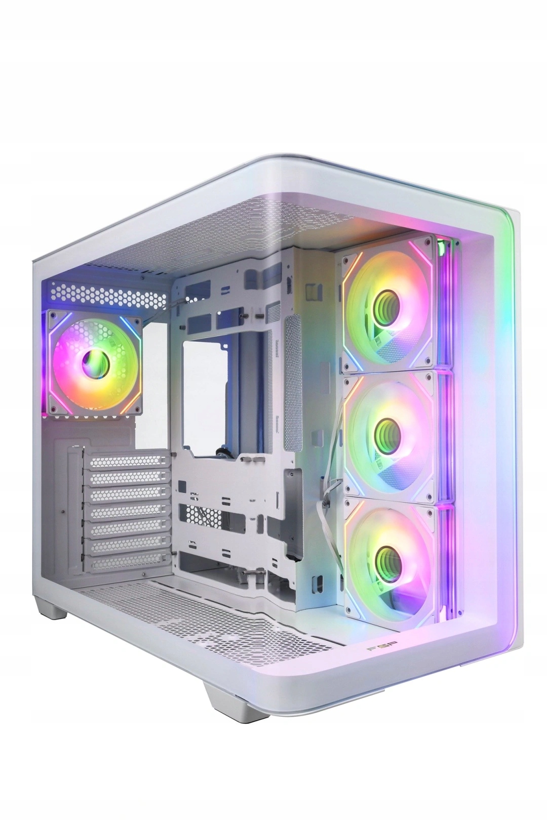 Fsp M580-WA/ Midi Tower/ Transpar./ Biela POC0000255