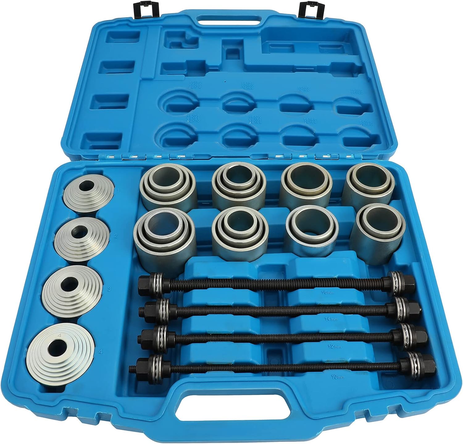 Sťahovák Objímky Kyvadla Sada Sťahovákov Pre Ložiská 34-82 mm 28ks Adaptéry