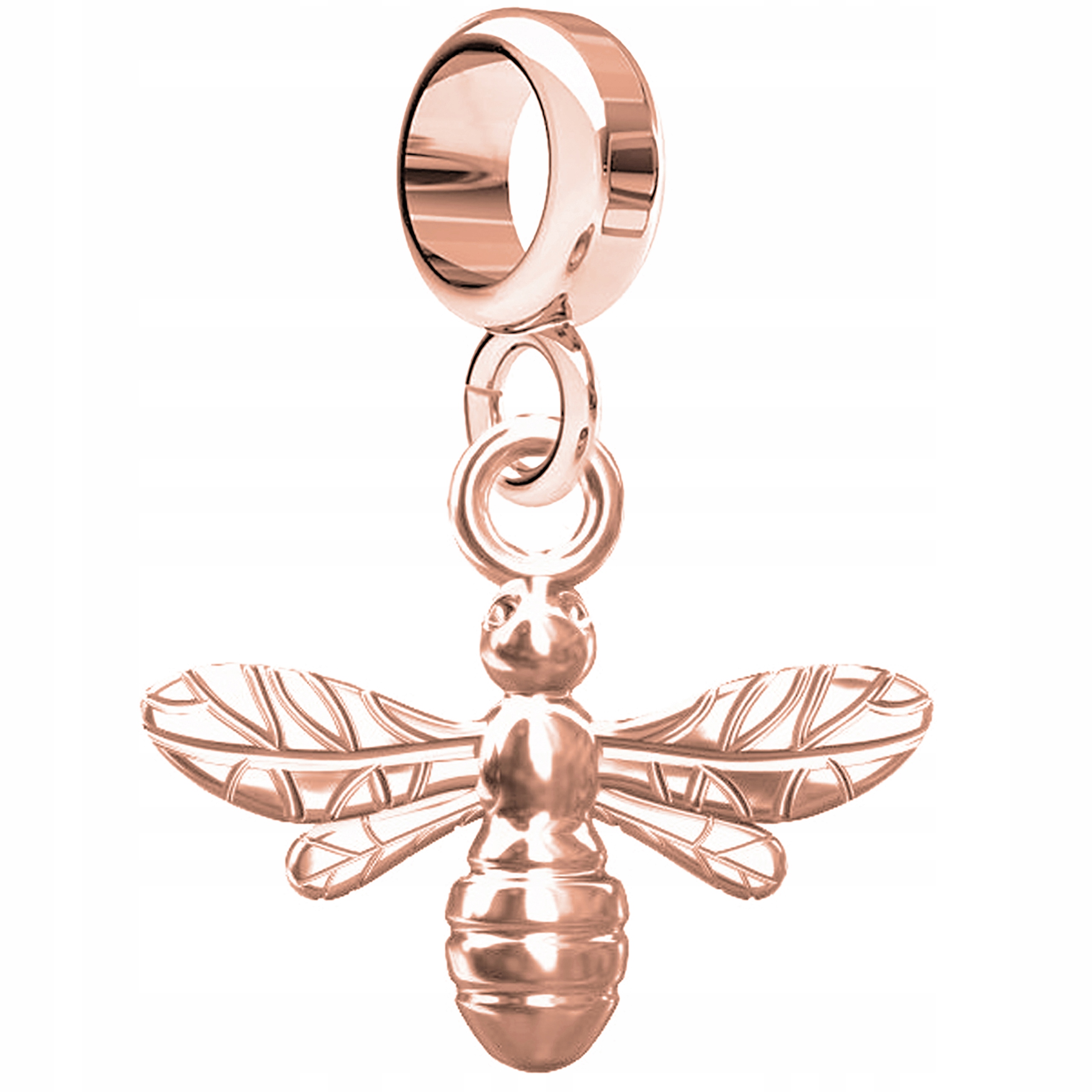 Charms Pozlacený Závěsný Hmyz Včela Včelka Osa Happy Bee Stříbro 925