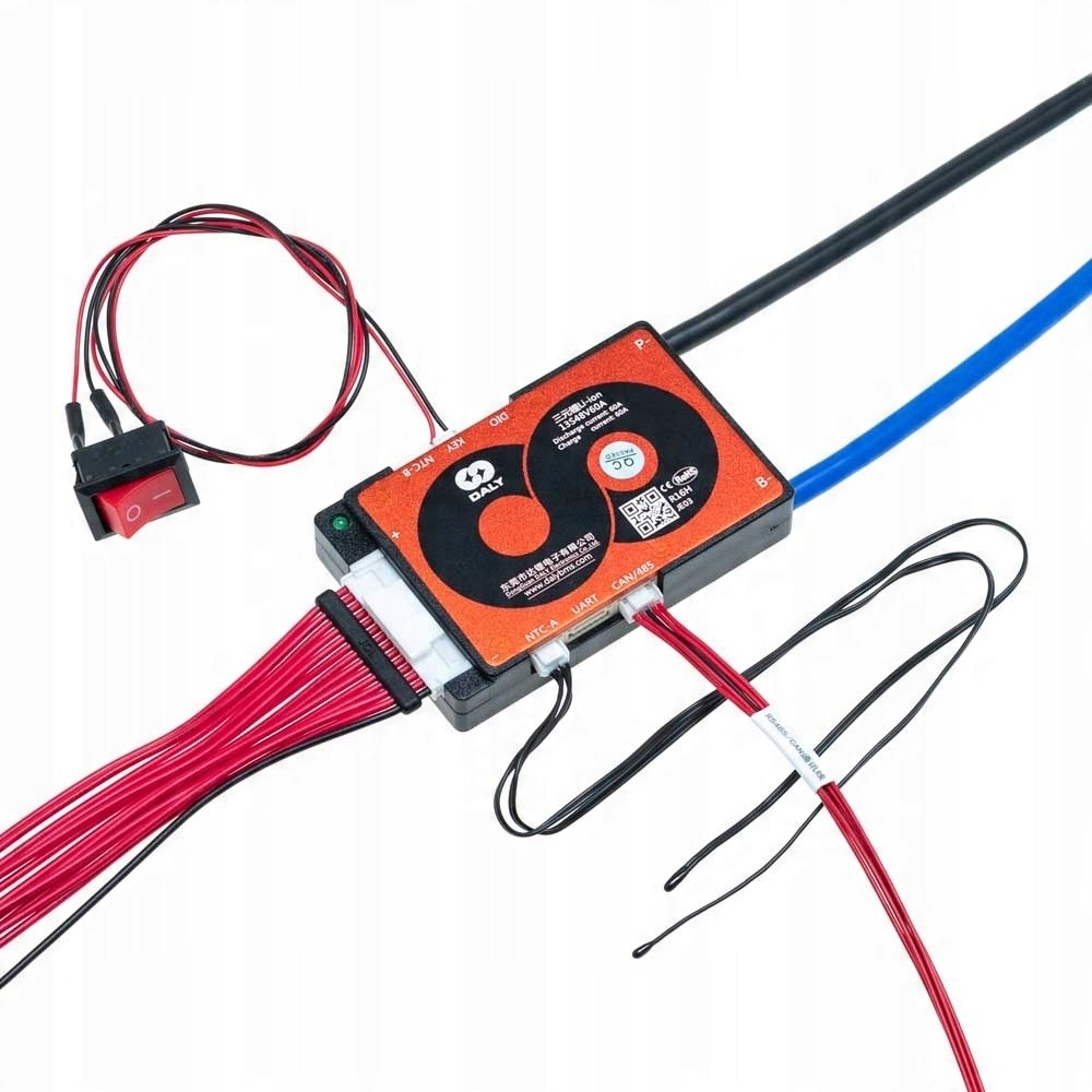 Modul Smart Bms 13S 60A Li-Ion Balanser-H Bt, WiFi