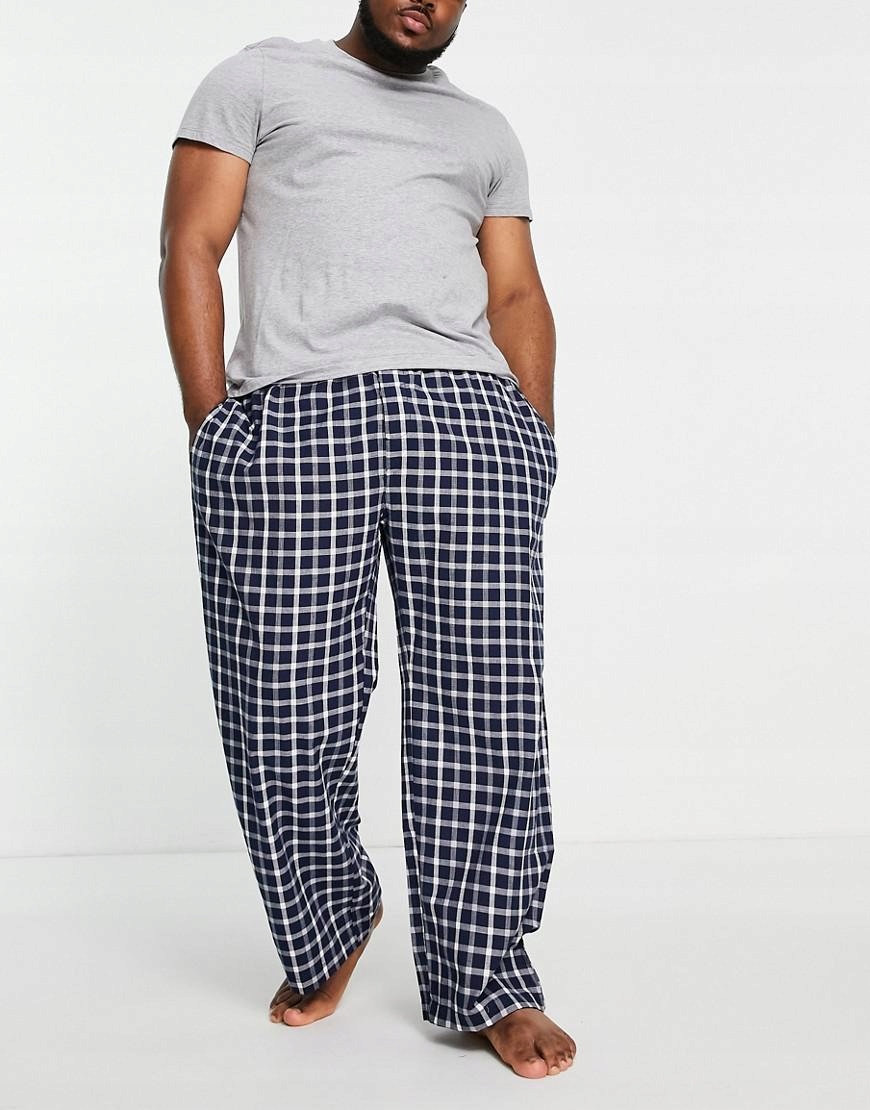 2XL French Connection SPODNIE OD PIŻAMY W KRATĘ