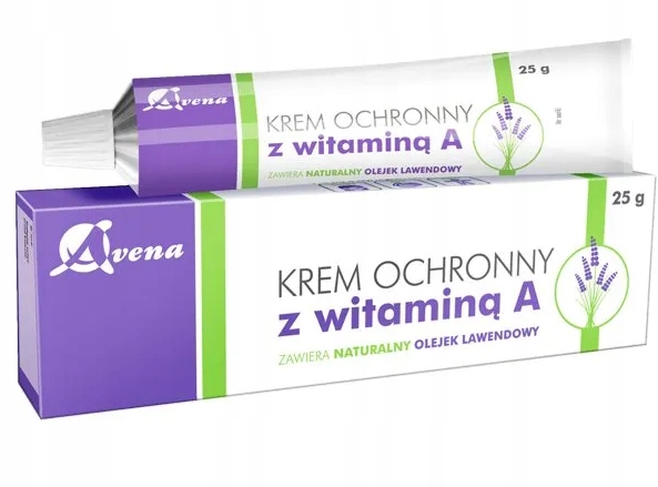 

Avena, krem ochronny z witaminą A, 25 g